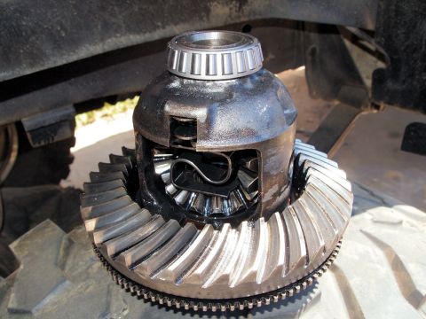 1994 Ford Bronco - Close-up of a differential gear assembly, likely from a truck or SUV.