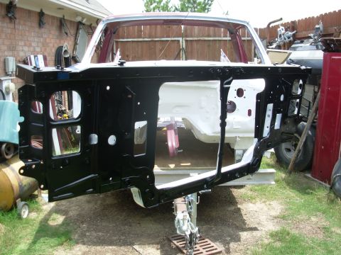 1983 Ford Bronco - This is SemiGloss black on the front of the core support - I might have to go back over it with flat. [url=http://www.supermotors.net/regis…