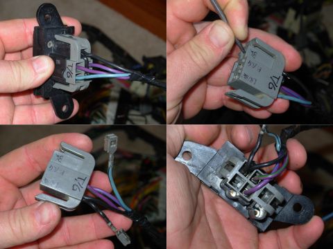 1983 Ford Bronco - I had already rearranged the grounds for other mods when I decided to rewire the tailgate window circuit for relays (in addition to 1-touch…