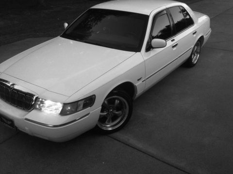 2001 Mercury Grand Marquis - Gatta love the B & W