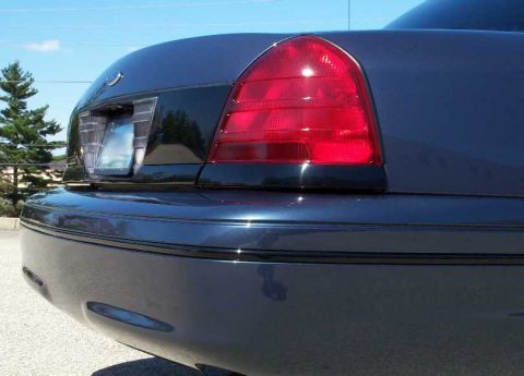 1998 Ford Crown Victoria - The new, tinted tailamps.