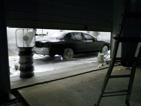 1994 Mercury Grand Marquis - base coat