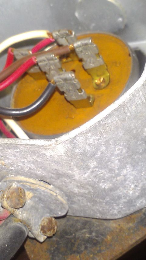 1991 Chevrolet Cheyenne - This image shows a close-up of an electrical connector with multiple wires and metal terminals.