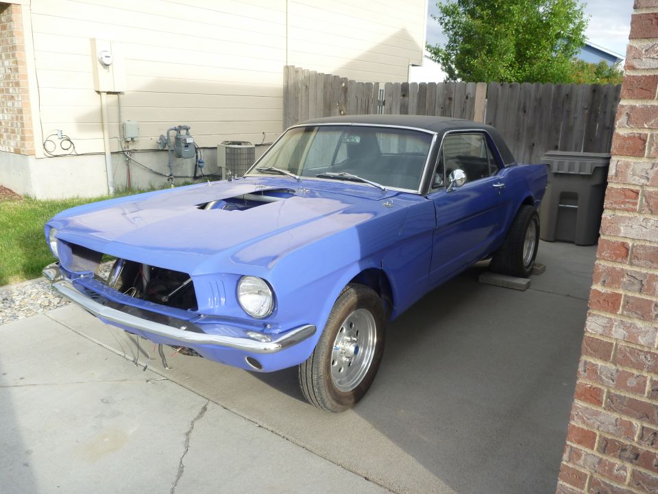 65 Mustang Coupe as bought