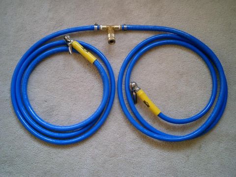 1990 Ford Bronco - Dual Tire Inflator
