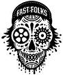 1953 Ford Mainline - Graphic art of a skull with mechanical elements and text.
