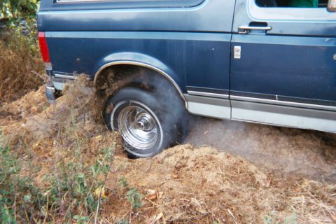 1987 Ford Bronco - not quite shure what we where planing to go with this, just smokin some grass i guess