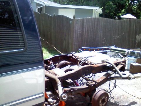 1993 Ford F-150 - Grindin all the rust just getting prepped for everything