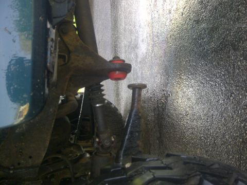 1995 Ford Bronco - Pulled in the driveway to wash her and found this! It broke when i hit a bump at the end of my driveway and i hadnt even realized it.