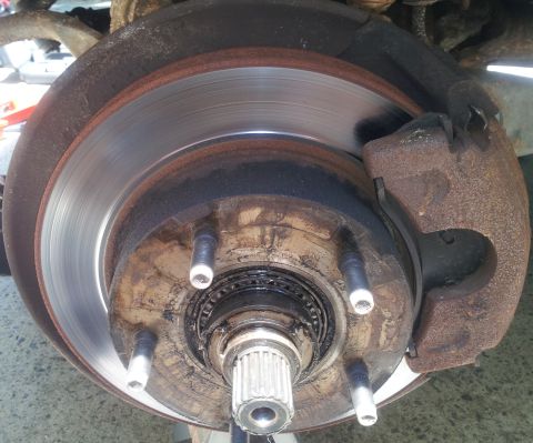 1988 Ford Bronco - Spindle Casing off