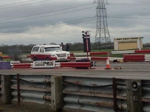 1989 Ford Bronco - at the track