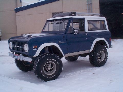1977 Ford Bronco - 03/12/2002 new modified Ford Escape rack