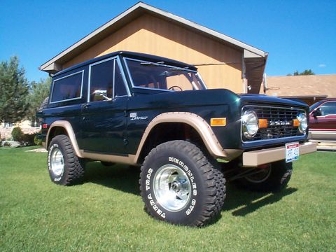 1977 Ford Bronco - Jim Jacobsen 73 retired snow plow (got the good life now)