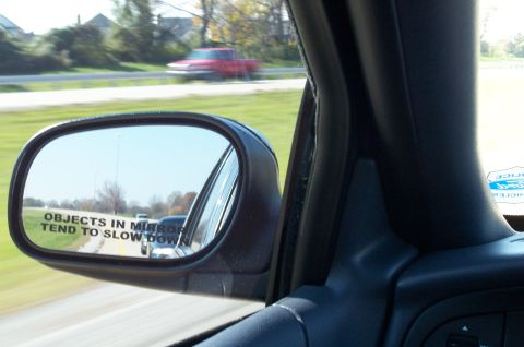 1998 Ford Crown Victoria - The convoy to the meet.
