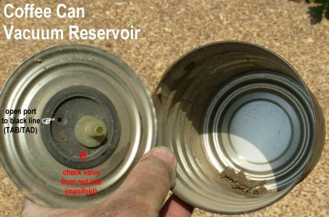 1983 Ford Bronco - The mysterious coffee can, finally revealed. Like most, this one has rusted along the rear seam until the constant flexing due to pressure…