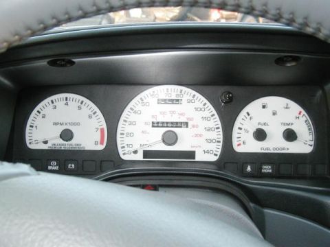 1993 Ford Taurus - White-faced gauges