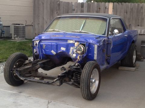 1965 Ford Mustang - 65 Mustang tilt front end gone