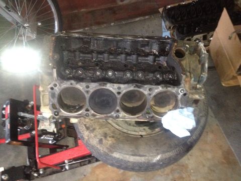 1965 Ford Mustang - 1974 302 sbf about to go to machine shop.