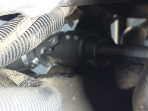 1997 Dodge 2500 - Borgeson steering shaft at steering gear.