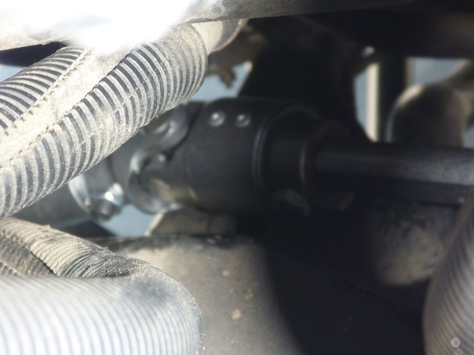 Borgeson steering shaft at steering gear.