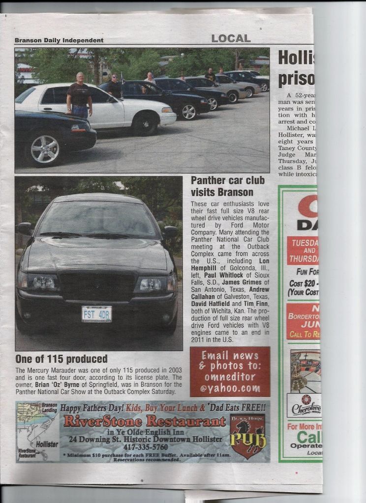 Black sedan, front view, license plate FST 4DR