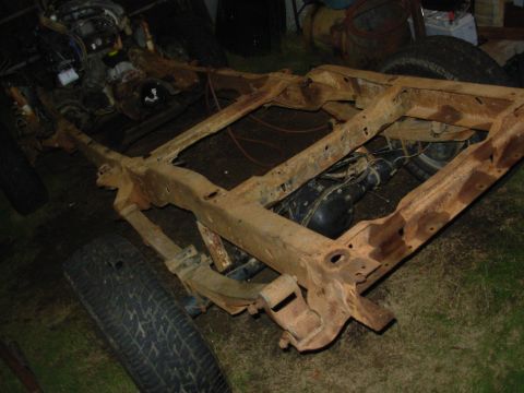 1983 Ford Bronco - I had been dreading removing the rear bumper, and it didn't disappoint, but it came off without blood. The gas tank had a little more in it…