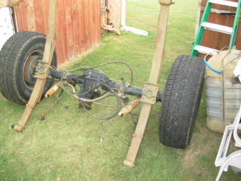1983 Ford Bronco - I plan to hang this so the pumpkin is straight down, and change the rear cover to a stock finned cast Aluminum one without losing any MORE…