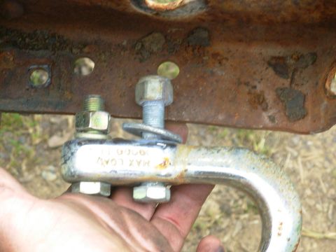 1983 Ford Bronco - Common aftermarket hooks are similar to (rare) stock '80-91 hooks, but the bolt hole spacing does NOT match the factory holes in an '80-91…
