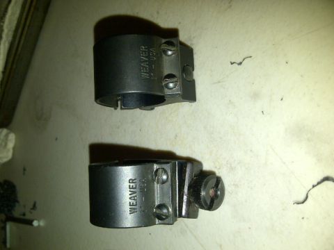 1989 Ford Bronco - Two Weaver scope mounts are shown, each with "WEAVER" and "USA" markings visible.