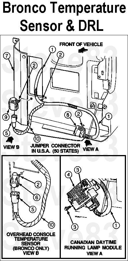 1983 Ford Bronco - '94-96 Bronco Overhead Console Temperature Sensor, and '92-97 F-series/Bronco DRL [url=https://www.supermotors.net/registry/media/1142326]…