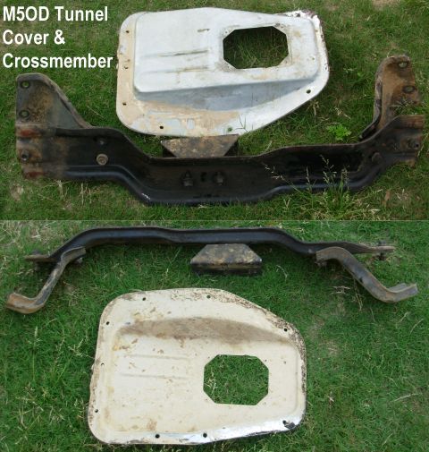 1983 Ford Bronco - PRESOLD Crossmember & Tunnel Cover from '94 F150 4WD Mazda M5OD-R2 [url=http://www.supermotors.net/registry/media/918364] http://www.superm…