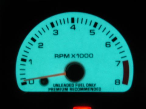 1993 Ford Taurus - green tach