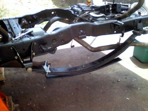 1993 Ford F-150 - leaf springs hanging
