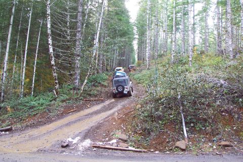 1996 Ford Bronco - Heading up Firebreak 5