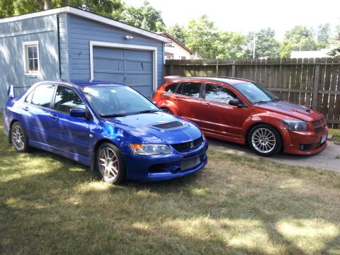 2002 Chrysler 300M - SRT4 on 300M Special 18s, Evo IX