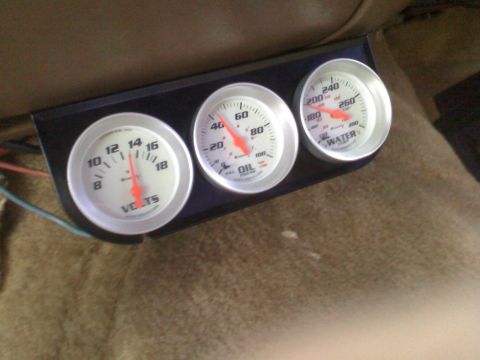 1990 Ford Bronco - Guages to Replace Dummy guages