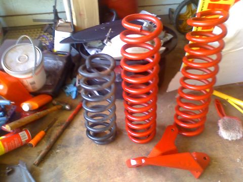 1990 Ford Bronco - Difference in Spring Height