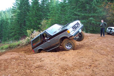 1996 Ford Bronco - Couldn't quite make it up. (11/08/2003)