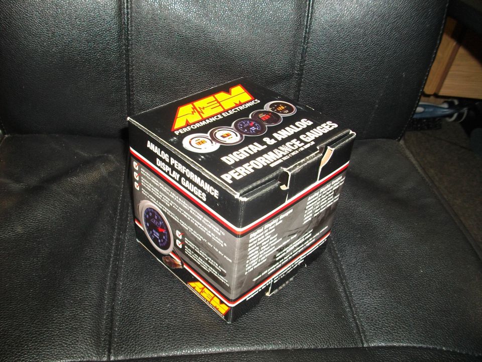 Box for AEM Digital & Analog Performance Gauges
