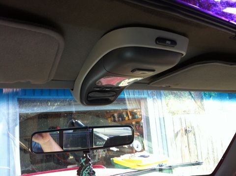 1992 Ford F-150 - All in place. I dont mind the gap near the pocket. Not really a way for me to fix it due to the headliner being trimmed for the moonroof.