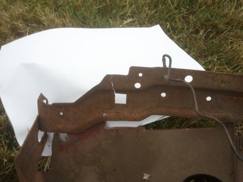 1984 Ford Bronco - Dash support together