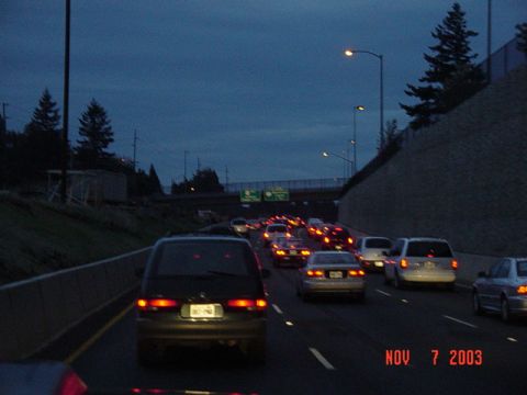1989 Ford Bronco - Rush hour on the way to Tillamook