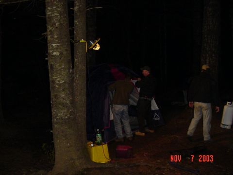 1989 Ford Bronco - I caught up with Tony, Mike, and Jeff on the highway on the way up...Then we set up camp