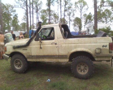 1988 Ford Bronco - Redneck Yatch Club. tons of fun. lots of work too tho