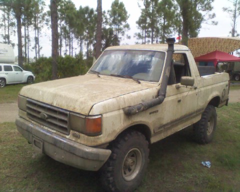 1988 Ford Bronco - Redneck Yatch Club. tons of fun. lots of work too tho