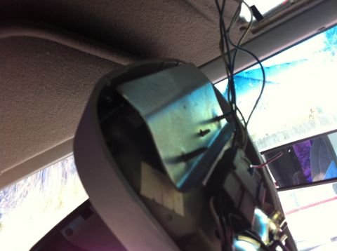 1992 Ford F-150 - The back bracket does not come off to put the console in. I simply loosen the screws slide it into place, clip it into the front bracket an…