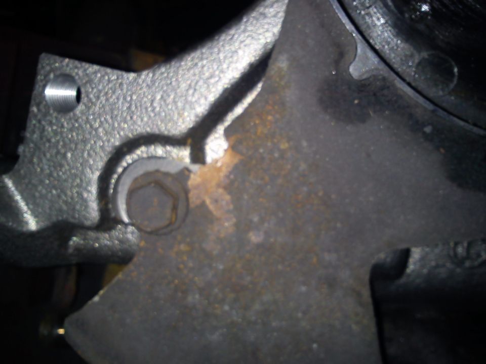 Had to clearance the backing plate.
