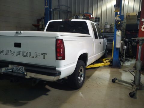 1997 Chevrolet Silverado 1500 - Shoulda left it like this, NICE RAKE!!