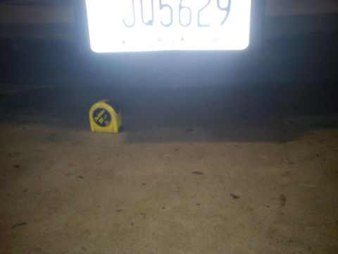 1997 Chevrolet Silverado 1500 - Watch out for measuring tapes taller than 3"!