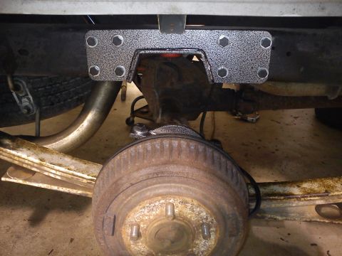 1997 Chevrolet Silverado 1500 - Notch done. Easily the biggest PITA of the whole process.